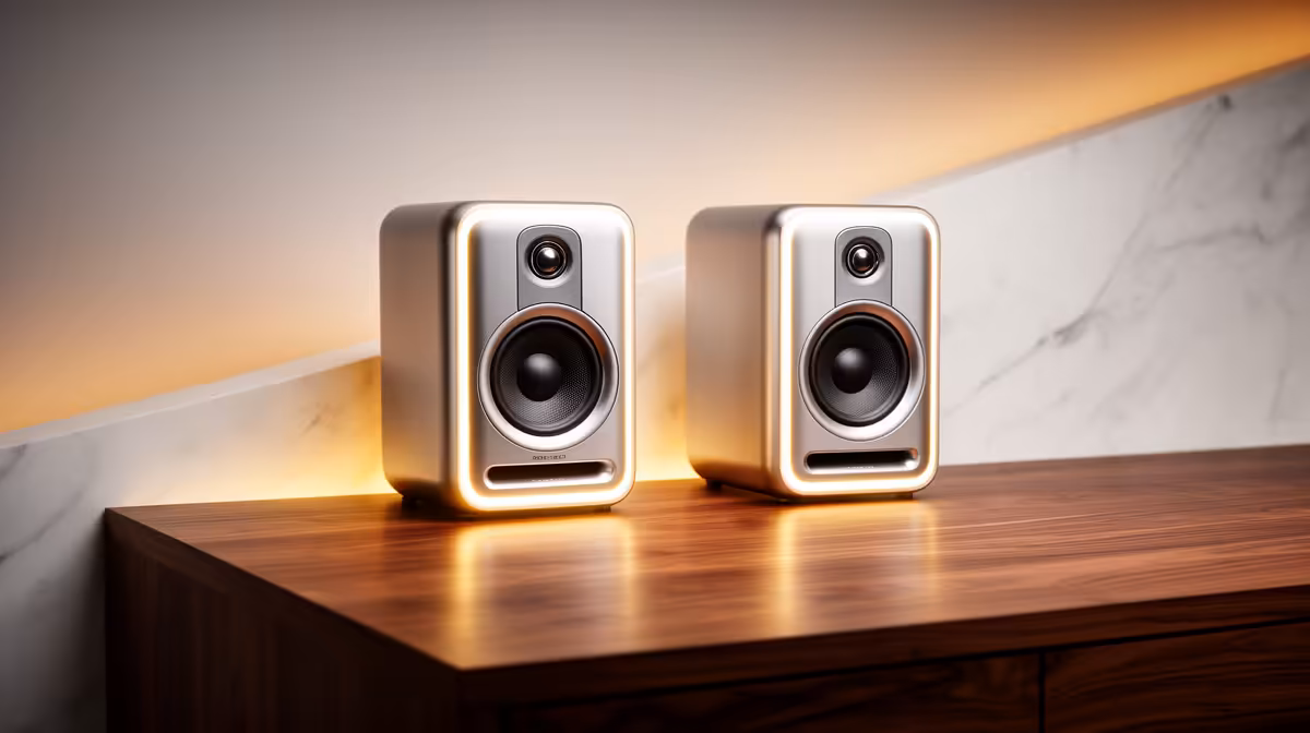 Set of Bookshelf Speakers Overkill for a Hybrid Worker