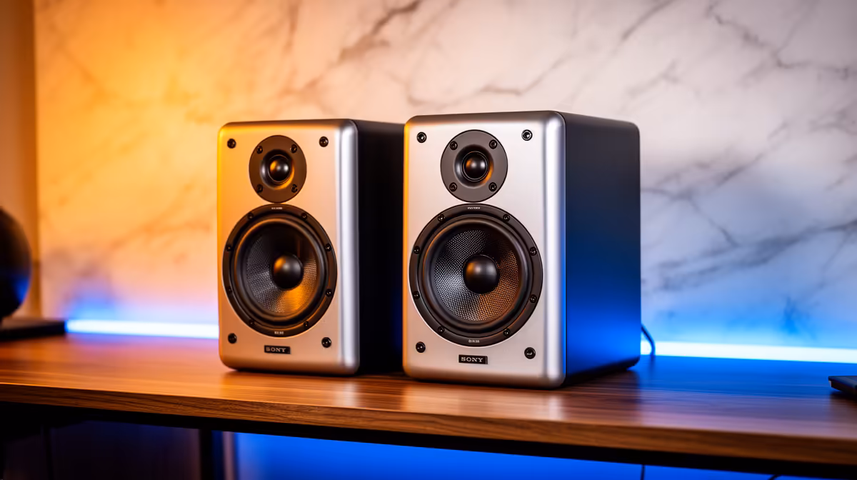 Set of Bookshelf Speakers Overkill for a Side-hustler