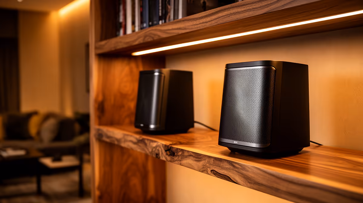 Set of Bookshelf Speakers Worth It for Reception