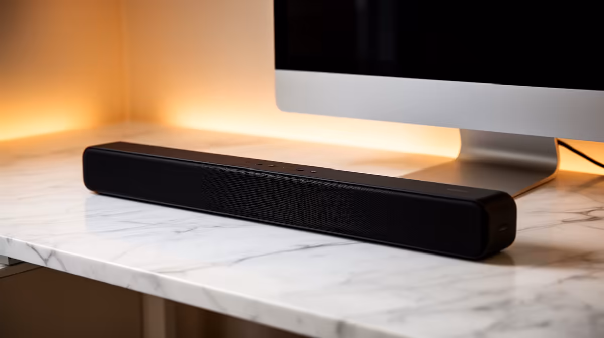 Soundbar Worth It for a Tidy Minimalist Desk in South