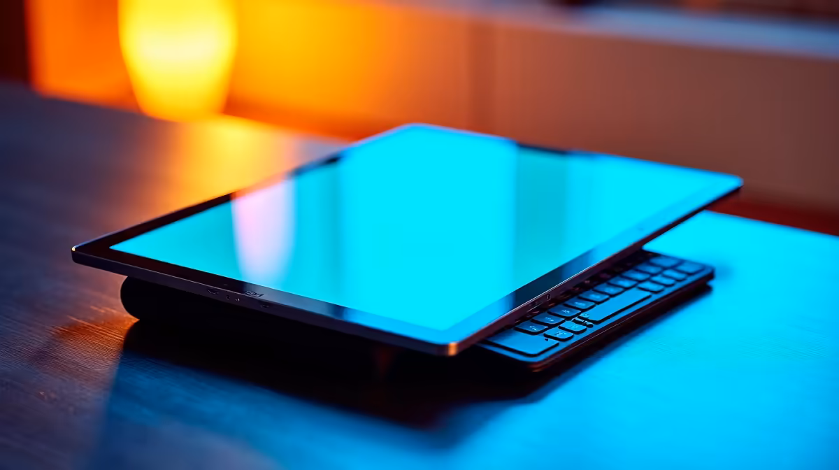 Tablet with a Keyboard Overkill for a Homeschooling Family