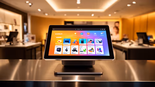 Is a tablet with a keyboard worth it for a small business POS in South Africa?