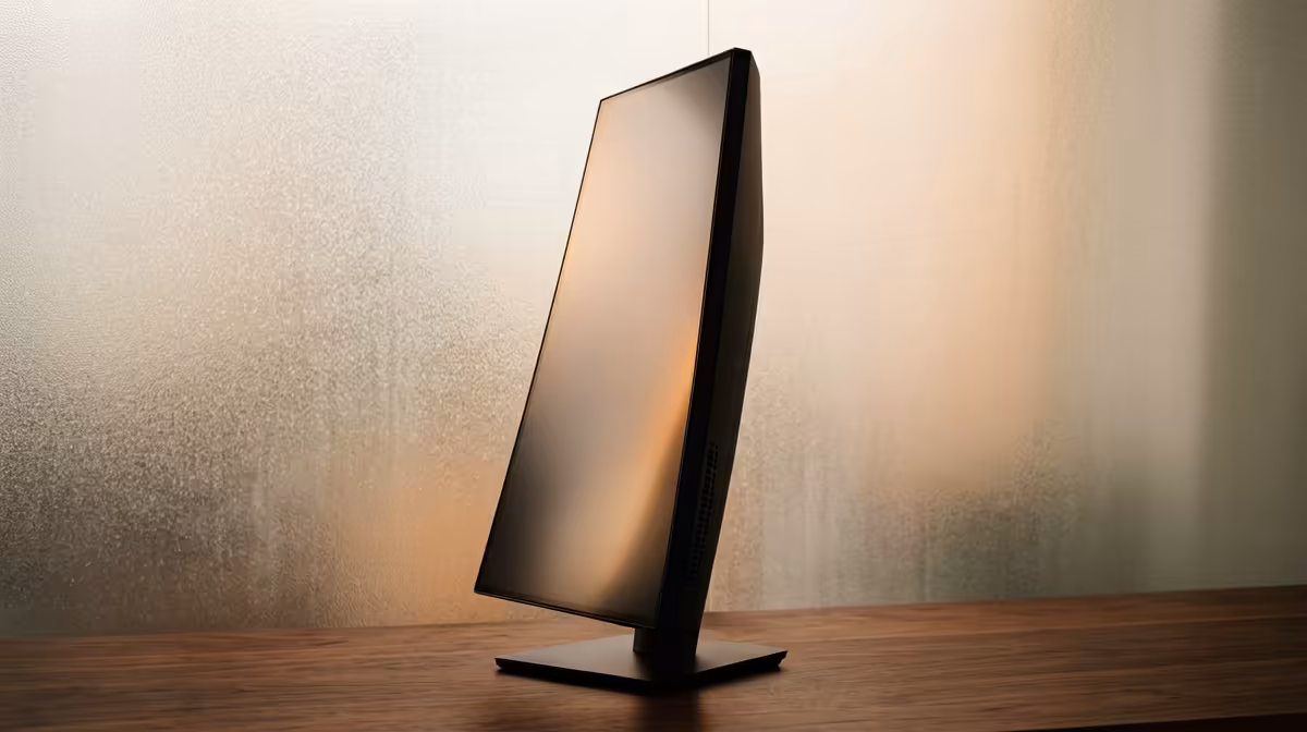 Vertical Monitor the Right Choice for a Podcaster in SA