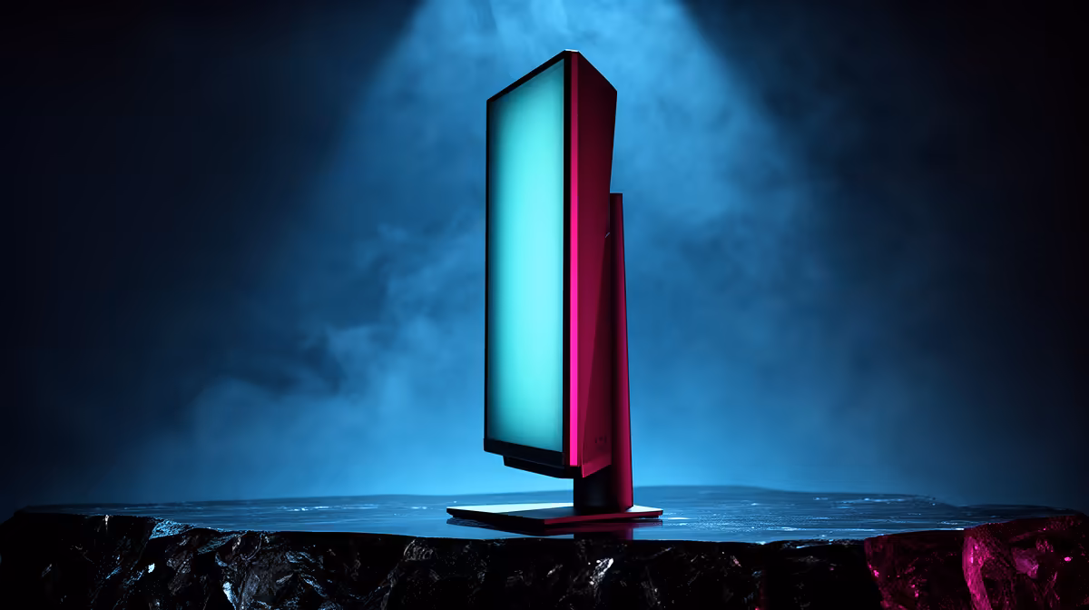 Vertical Monitor the Right Choice for a Streamer in SA
