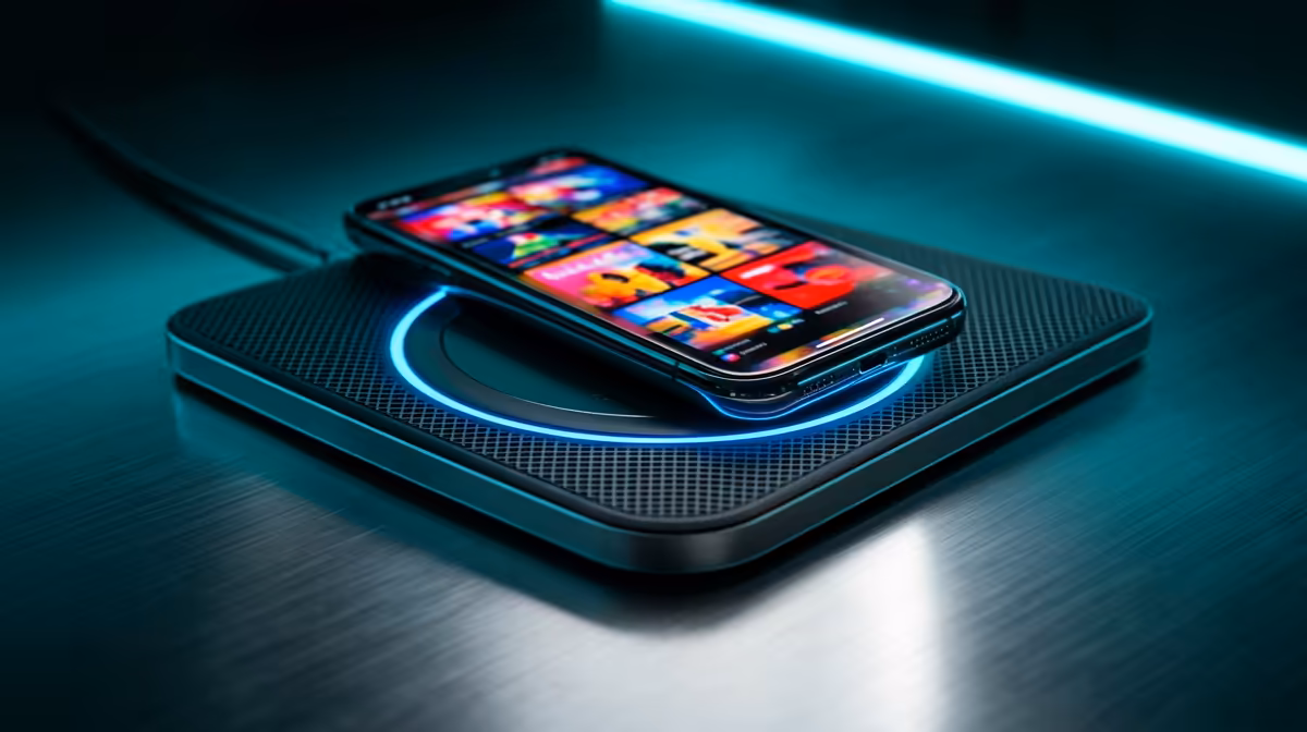 Wireless Charger the Right Choice for a Streamer in SA