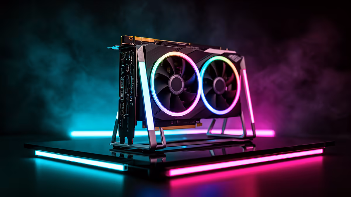 Buyer Notes: an ARGB GPU Holder Worth It for a White Gaming
