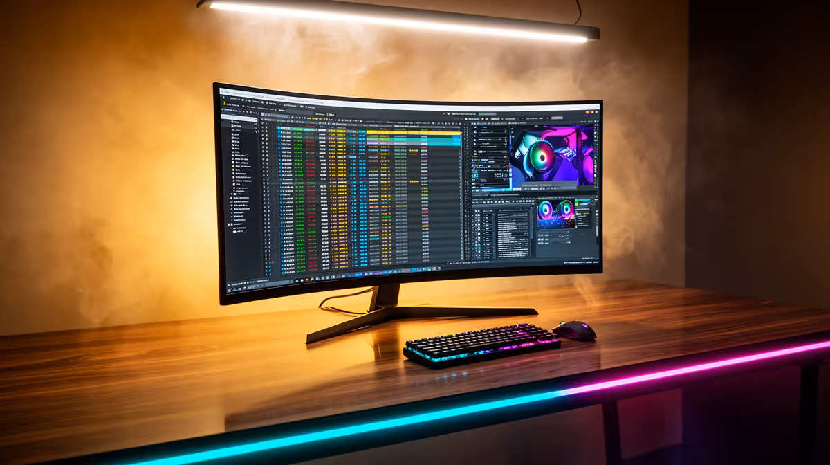 OLED Gaming Monitor Enough for Spreadsheet-heavy Work