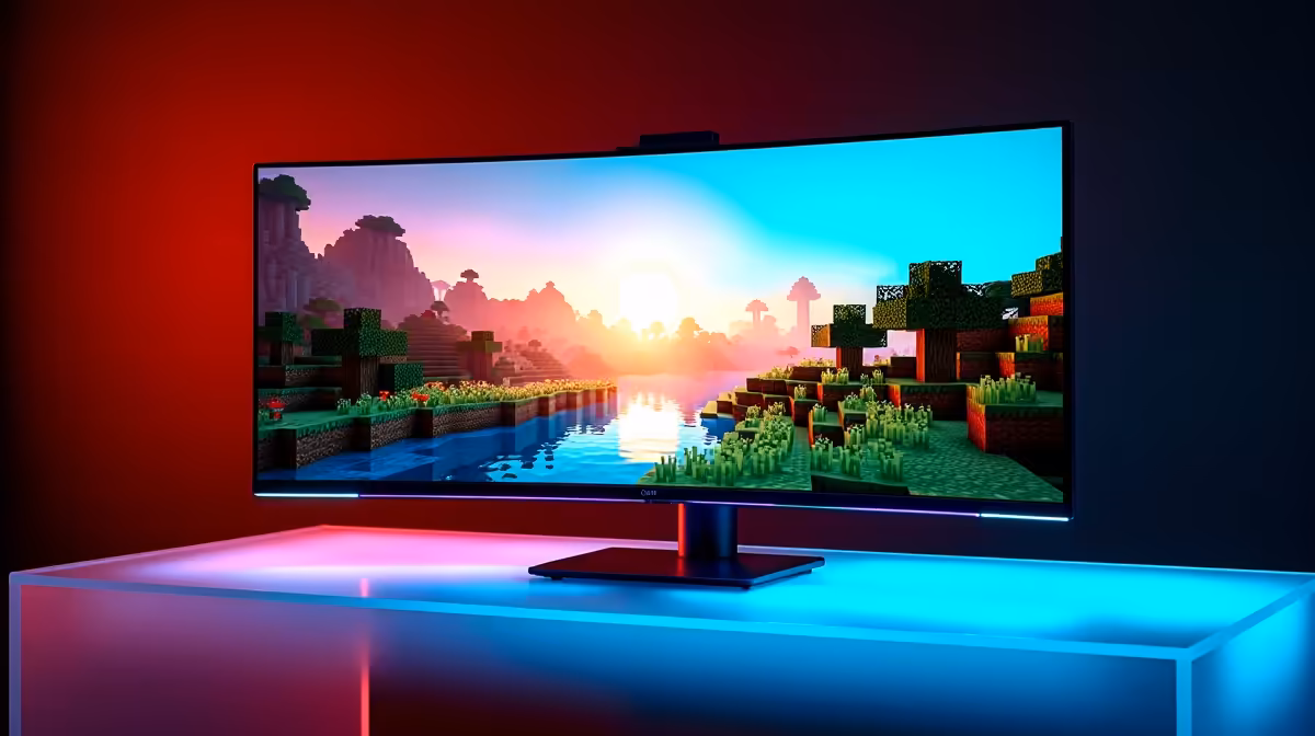 OLED Gaming Monitor Worth It for Running a Minecraft