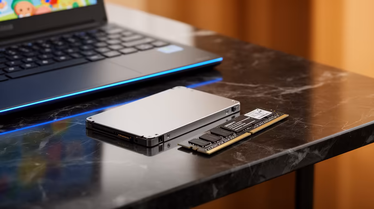 SSD-and-RAM Upgrade Worth It for a Kids Learning Corner