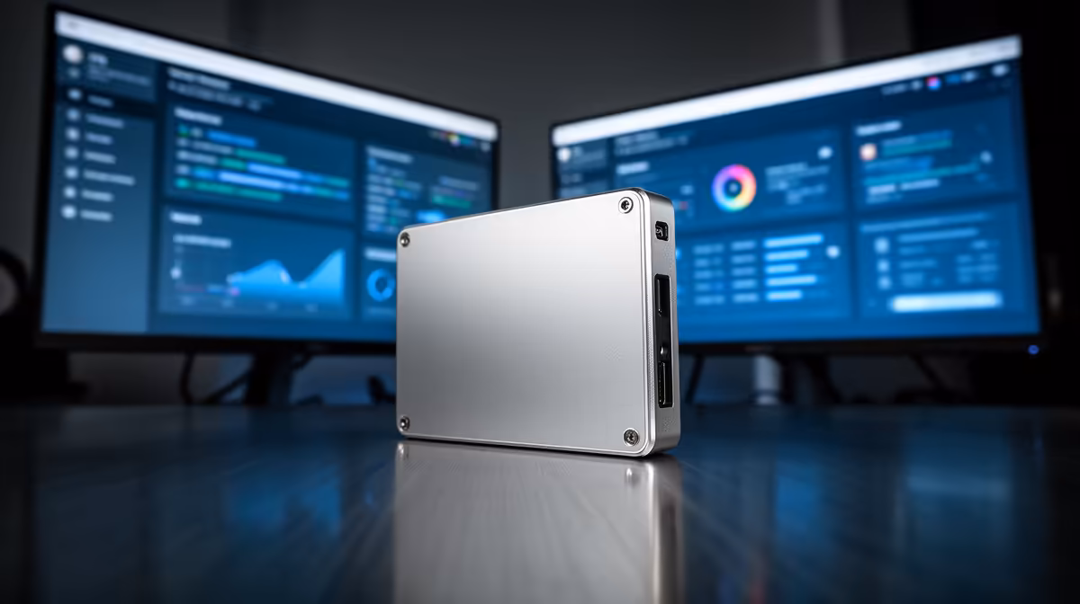 SSD Enclosure Enough for Dual-monitor Productivity