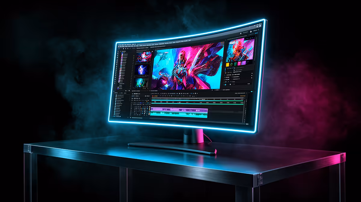 Ultrawide Monitor Overkill for a TikTok Creator in South