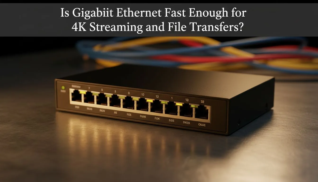 Gigabit Ethernet: 4K & File Transfers