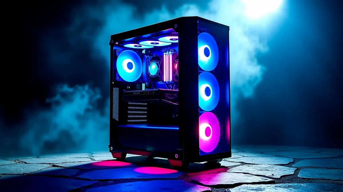Which setup keeps your PC cooler in SA?