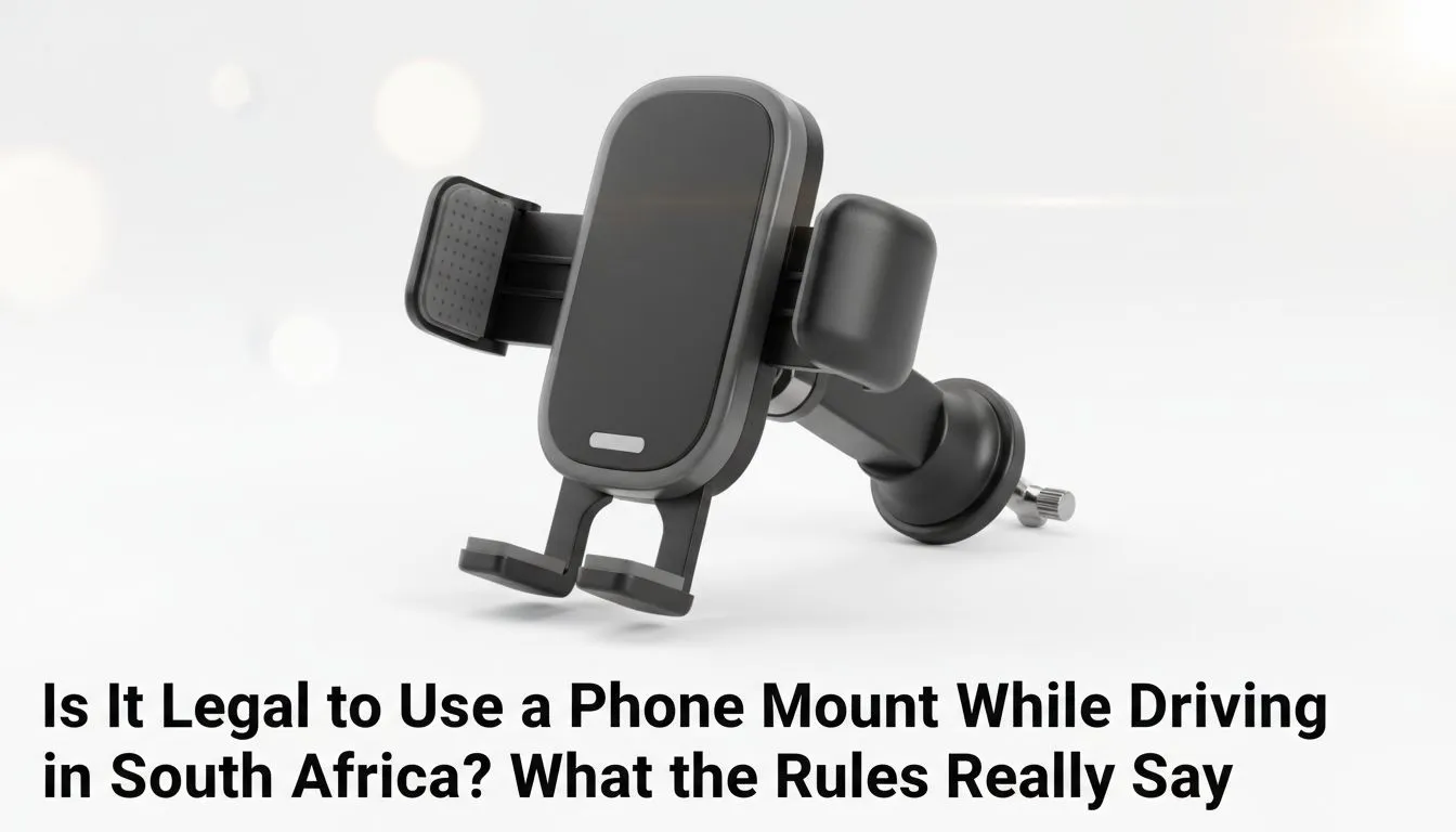 Phone mount rules in South Africa