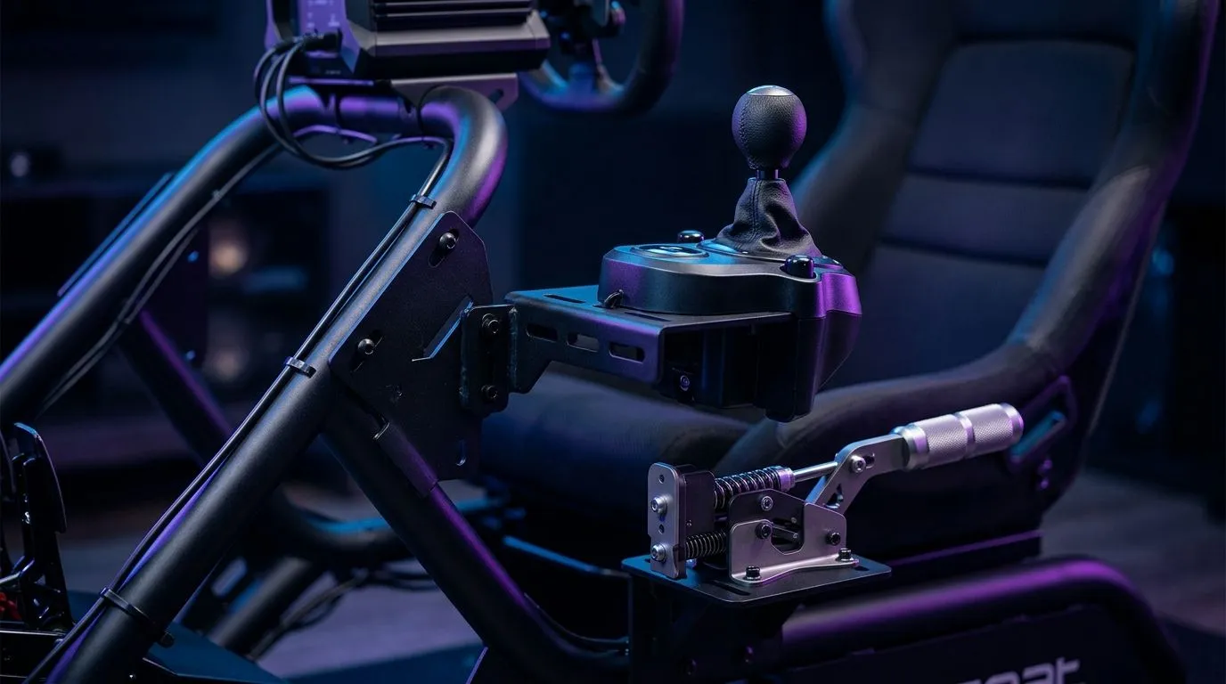 Fits most sim shifters, but check key specs