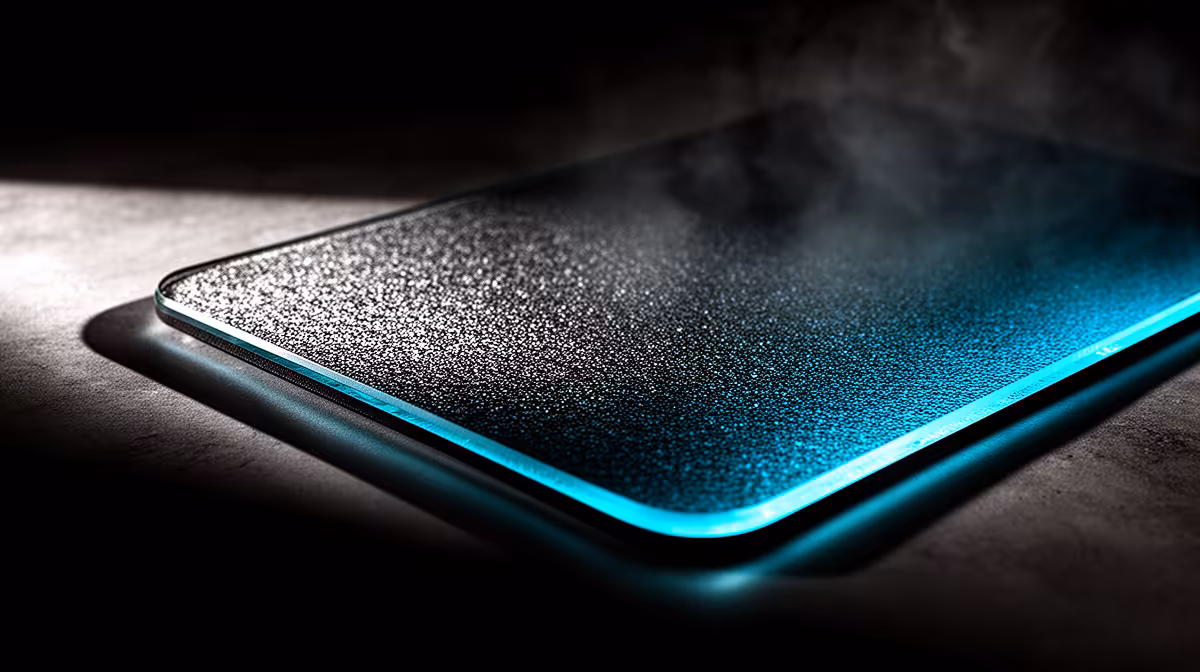 Is the Razer Atlas Pro Glass Mousepad: surface, thickness