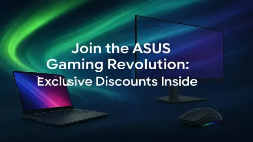 ASUS Gaming Deals: Save Big on Laptops, PCs & Gear