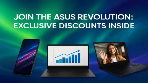ASUS Deals: Get Exclusive Discounts on Laptops & Gear