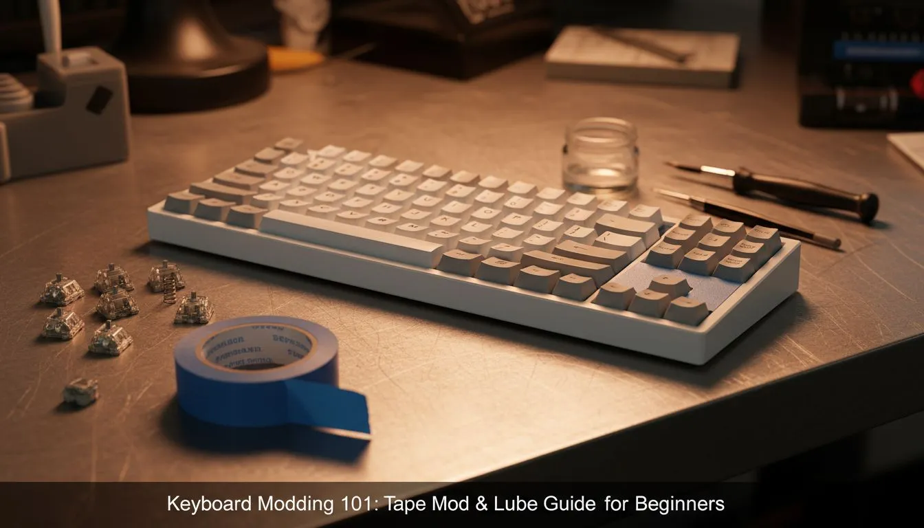 Tape Mod & Switch Lubing Basics