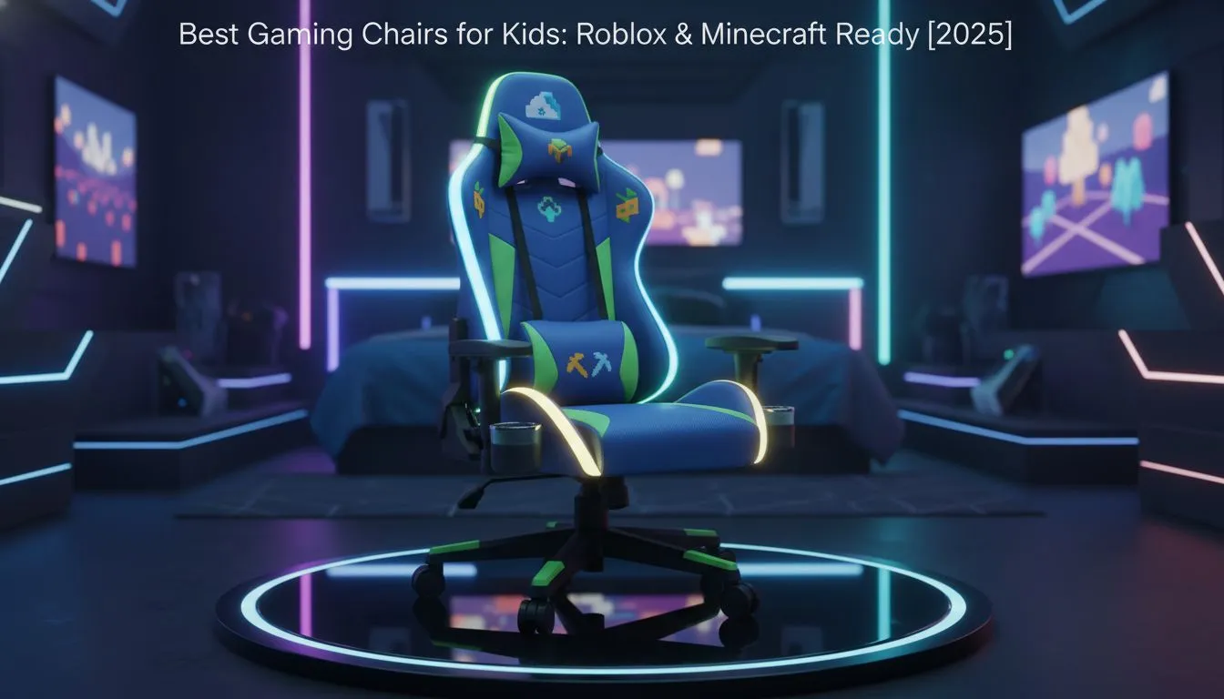 Best Gaming Chairs for Kids 2025: Roblox & Minecraft