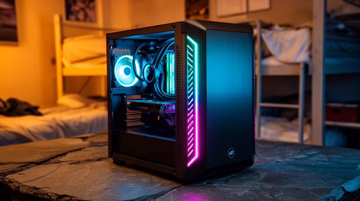 Quiet campus gaming PCs for Walter Sisulu