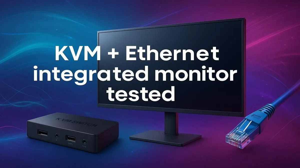 KVM + RJ45 Monitor Review