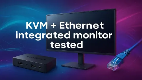 Monitor with KVM and Ethernet: Our In-Depth Review