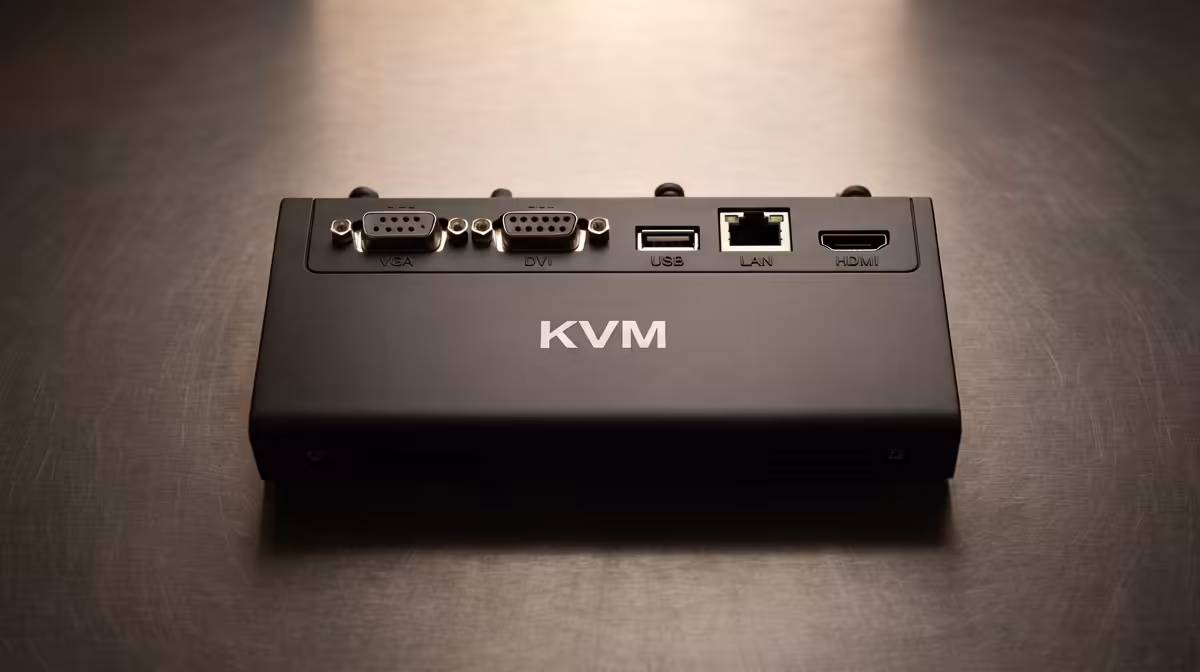 KVM vs dual peripherals for a two-PC desk