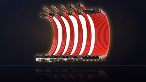 Label the two EPS paths before routing a six-piece set around the cooler