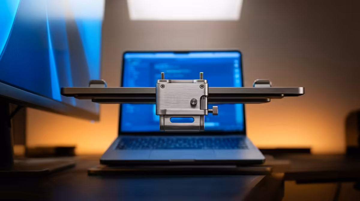 Clip Your Portable Monitor to Any Laptop for Dual Screens