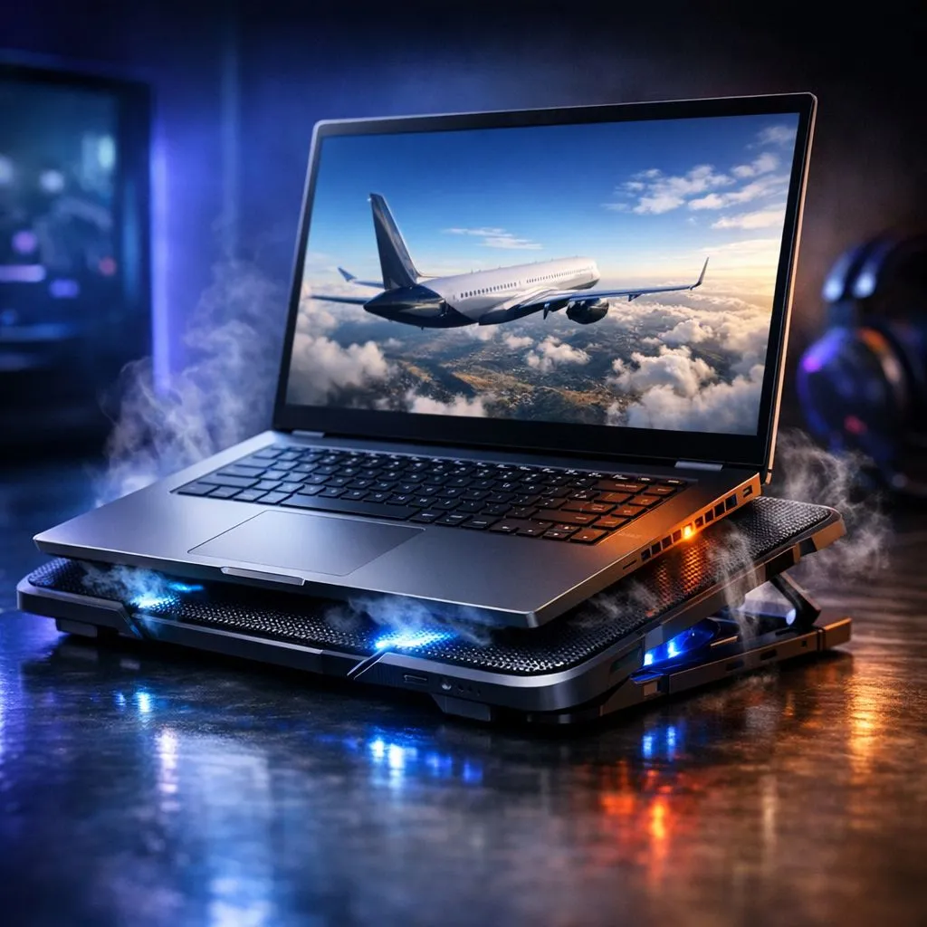 Cooling tips for MSFS long flights