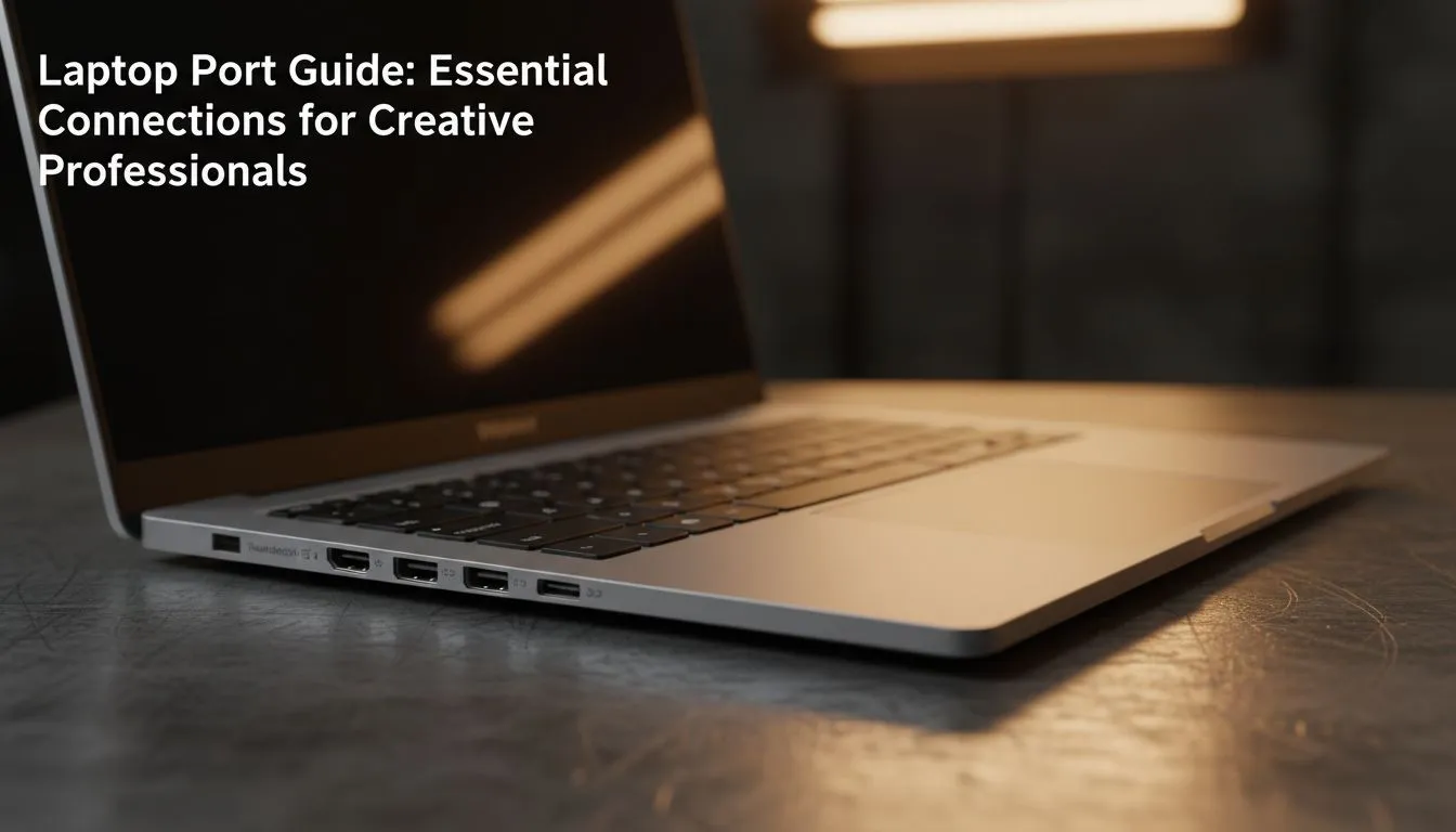 Essential laptop ports for creative pros