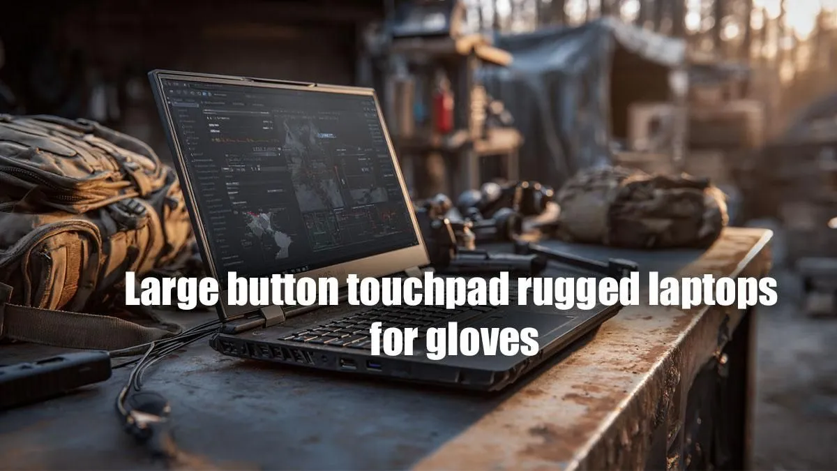 Built Tough, Touchpad Ready