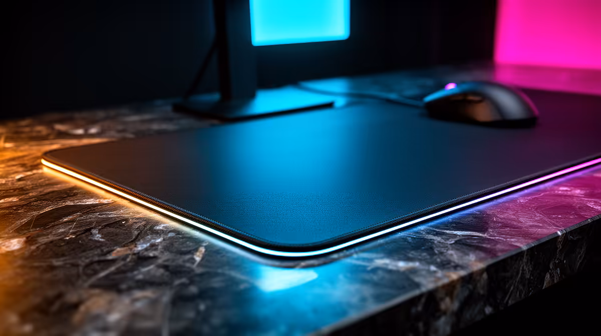 Large vs Standard Gaming Mousepads: surface and base grip