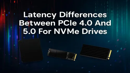 PCIe 4.0 vs 5.0 Latency: Does It Matter for Your NVMe SSD?