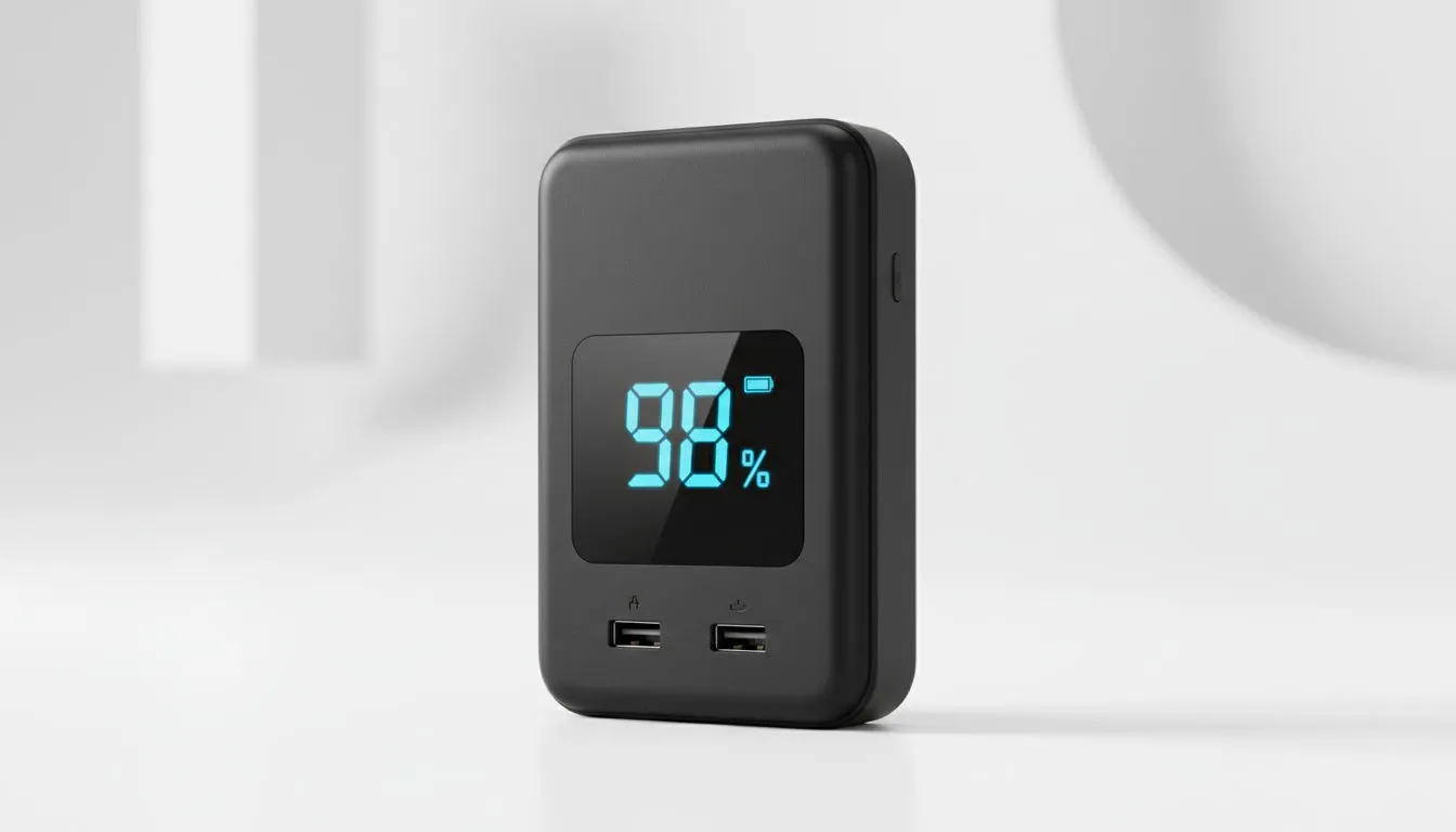 Track LED Power Bank Battery Life