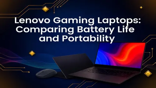 Lenovo Gaming Laptop Battery Life: Portability Ranked