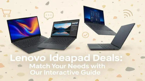 Lenovo Ideapad Deals: Find Your Perfect Match Today
