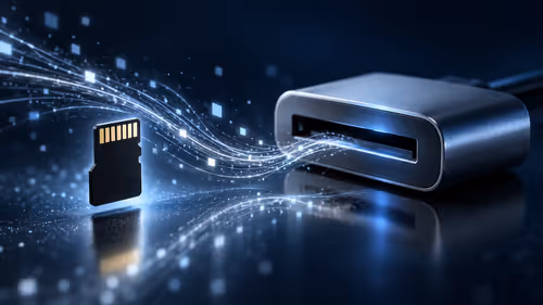Lexar SILVER GO microSD: match the reader and the device first