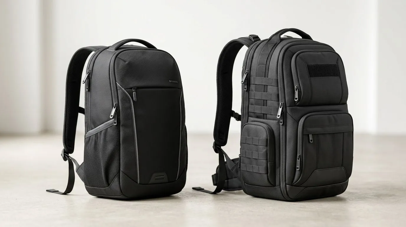 Which bag design fits commuters and travelers