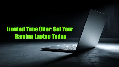 Exclusive Gaming Laptop Specials