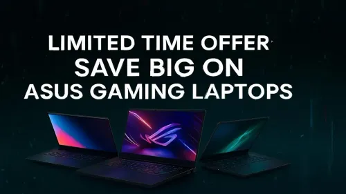 ASUS Gaming Laptop Deals: Save Big for a Limited Time