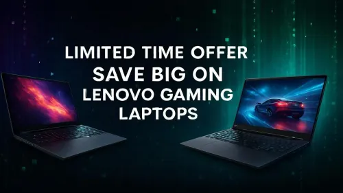 Lenovo Gaming Laptop Deals: Save Big for a Limited Time!