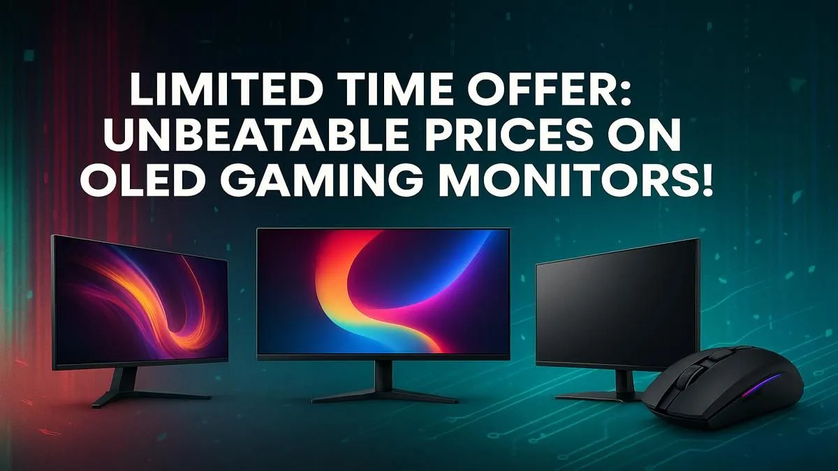 Limited-Time OLED Monitor Sale