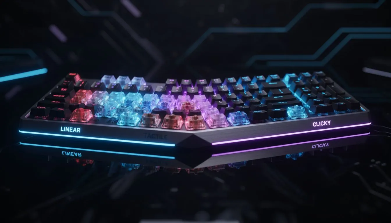 Linear vs Tactile vs Clicky: Pick Yours