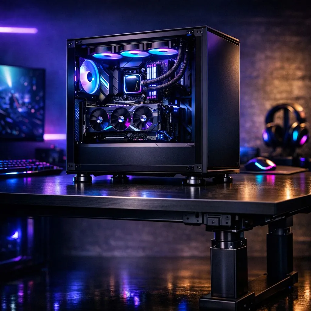 Heavy PC desk load limits