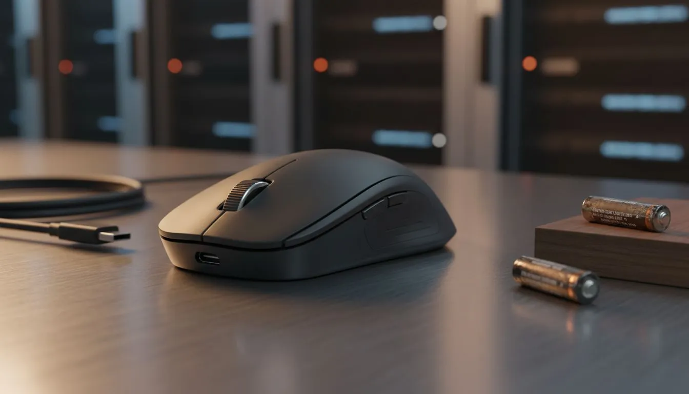 Loadshedding-proof USB-C mouse