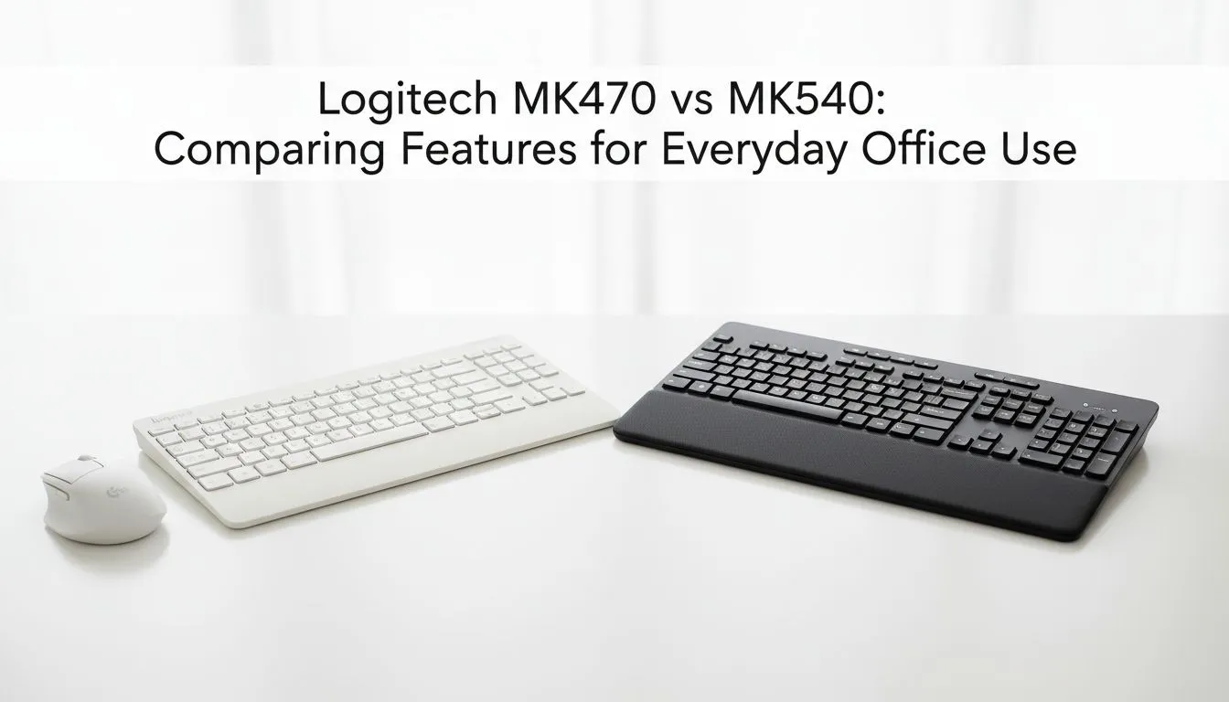 MK470 vs MK540 Office Comparison