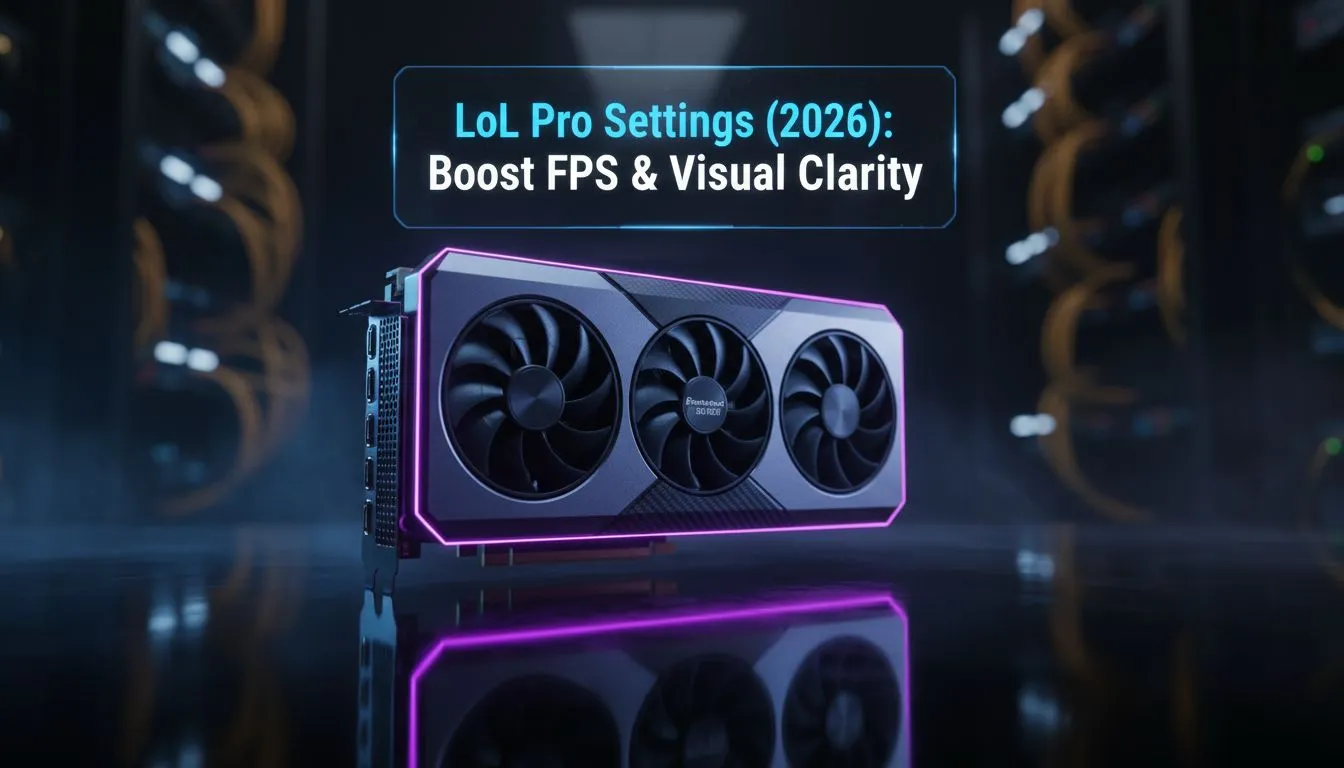 LoL Pro Settings 2026 — FPS & Clarity