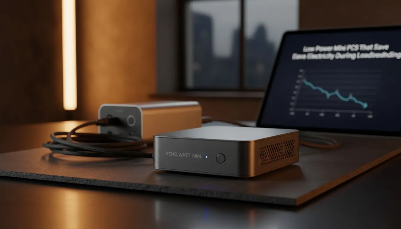 Energy-saving mini PCs for loadshedding